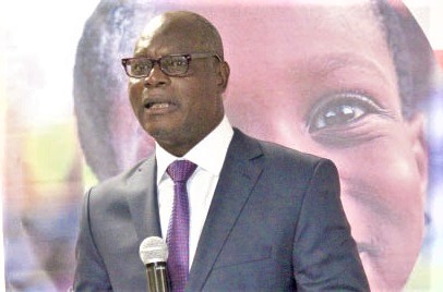 Baba Mahama, a former Board Chairman of the WVG, addressing the gathering at the launch of World Vision Ghana's 2021-2025 strategy Baba Mahama, a former Board Chairman of the WVG, addressing the gathering at the launch of World Vision Ghana's 2021-2025 strategy